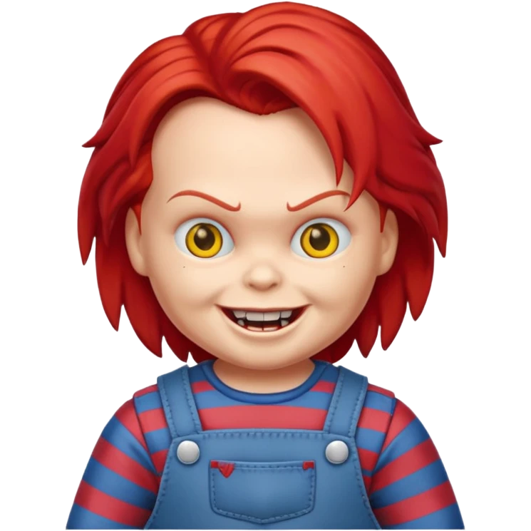 Un emojin de chuky emoji