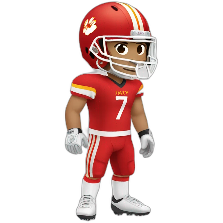 football player from Kyrgyzstan emoji