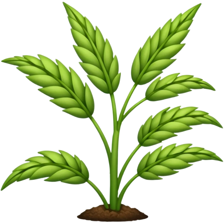 rye plant emoji