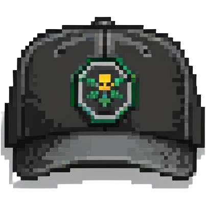 Admin hat with MOD badge, clear moderator symbol emoji