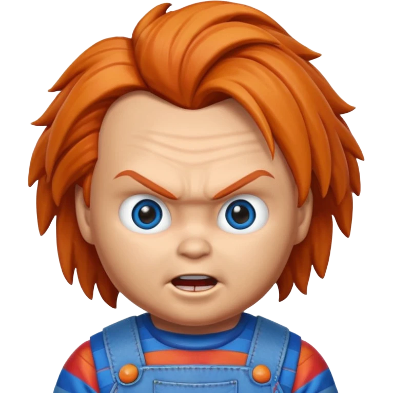 Un emojin de chuky emoji