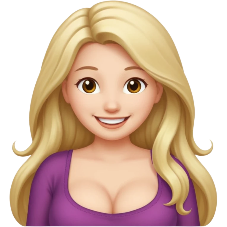 Girl with huge boobs with no shirt showing nipples emoji