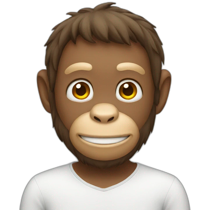 Monkey+man emoji