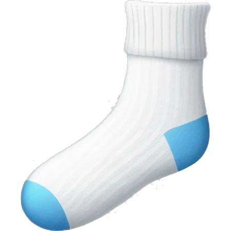 White socks  emoji