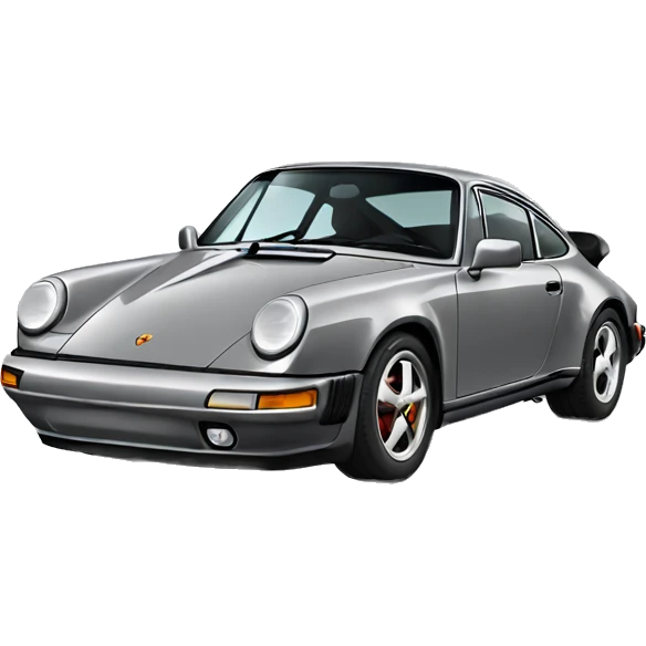 a gray porsche emoji
