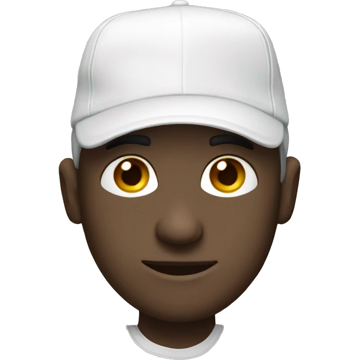 white cap emoji