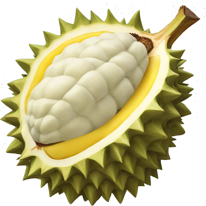 Durian fruit emoji