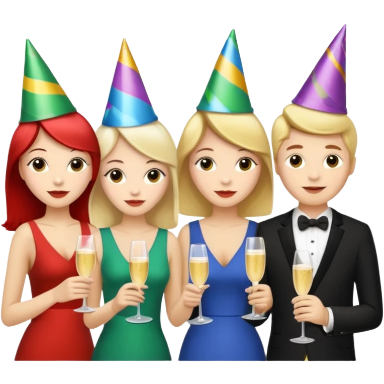 Invitados al evento emoji