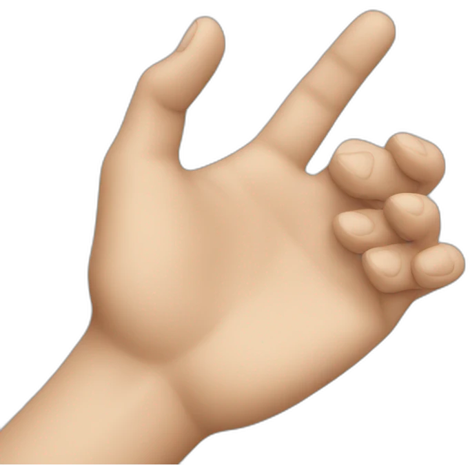 Hands rubbing  emoji