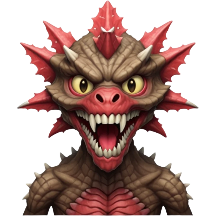Demogorgon of tranger things emoji
