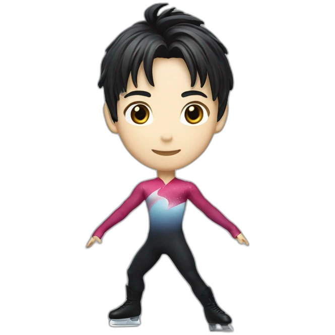 Hanyu Yuzuru figure skater emoji