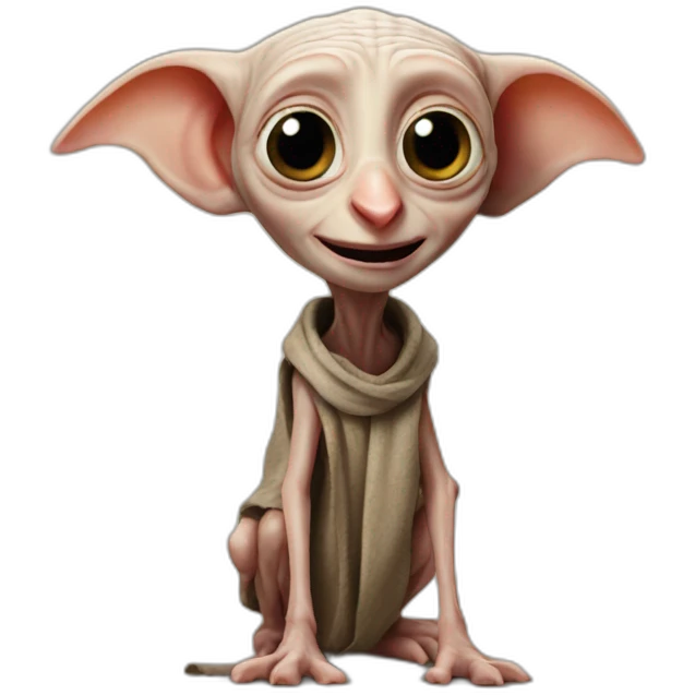 Dobby celebrating emoji