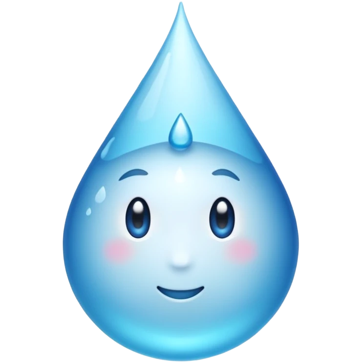 segelas air masak emoji