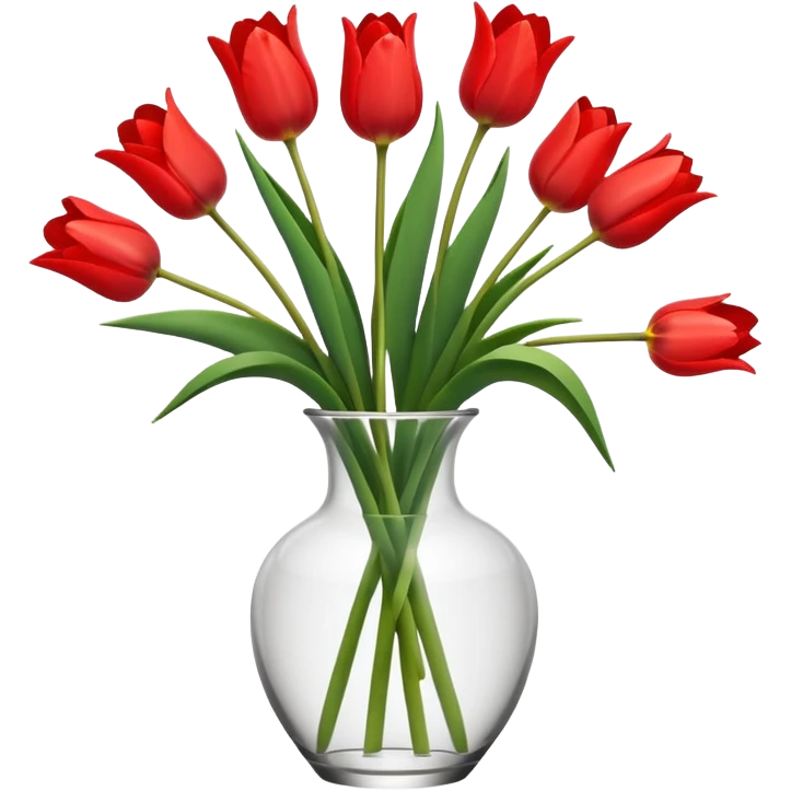 Minimalistic flat vector icon, iOS style, thin black contour on white background. Flower bouquet arranged in a simple vase. Clean, elegant, no text, no shadows.
 emoji