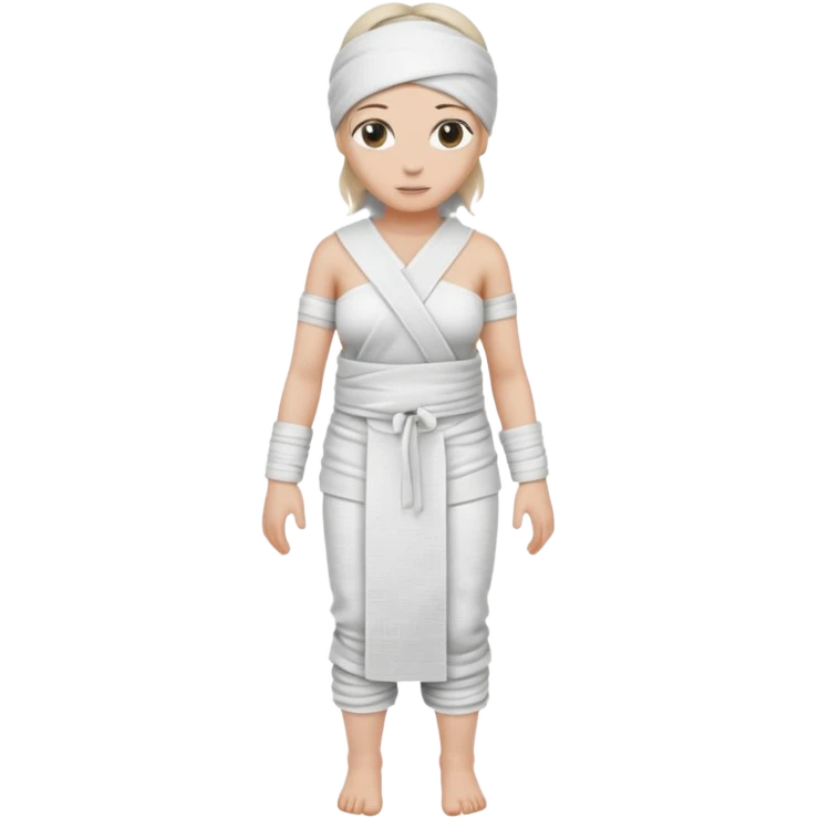 Ganze Frau mit Verband emoji