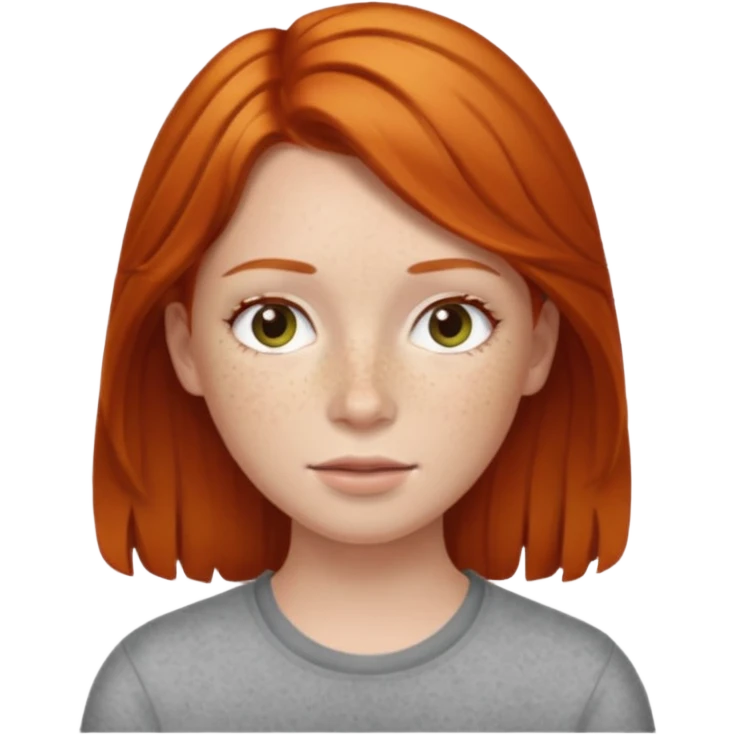 ginger hair emoji