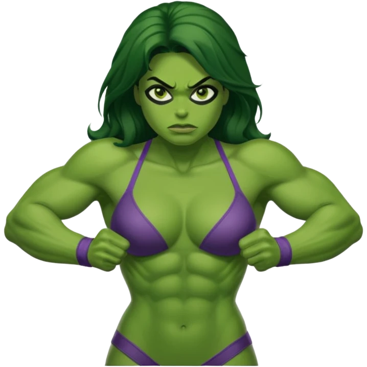 Nude she hulk emoji