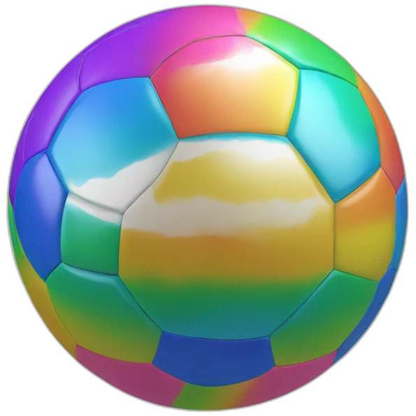 gay soccer ball emoji