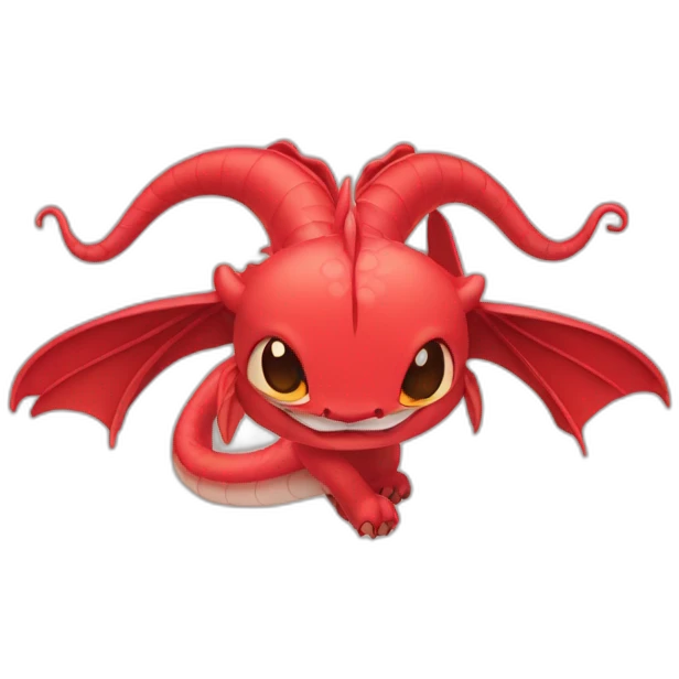 Cute Mushu emoji