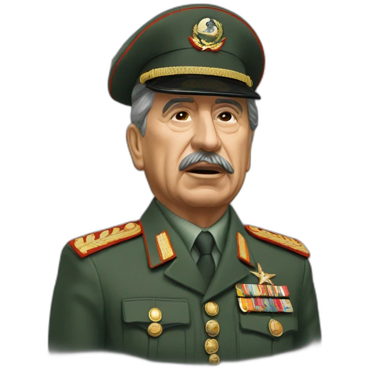 Pinochet durmiendo emoji