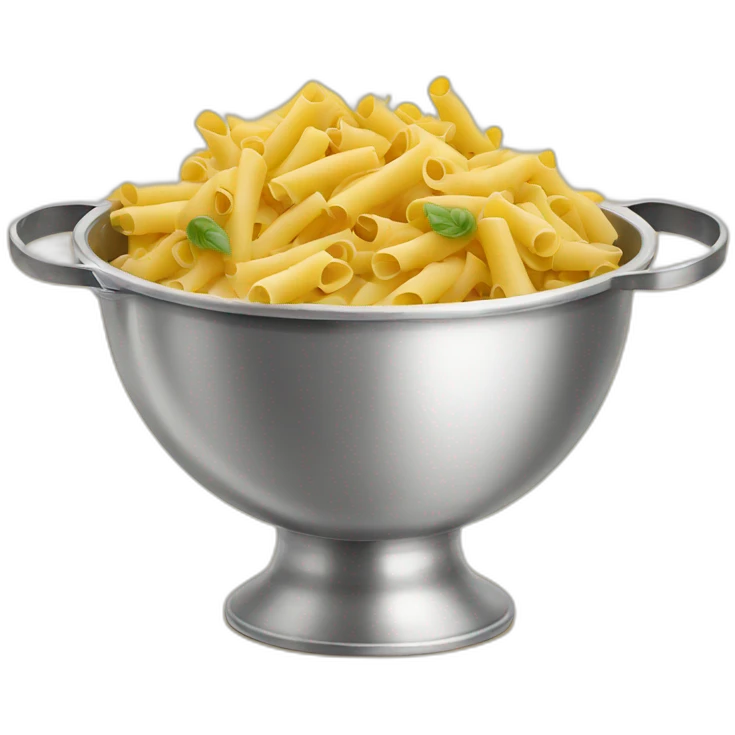 pasta in a colander emoji