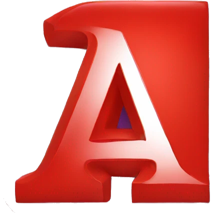 Letters: "A" on red background emoji
