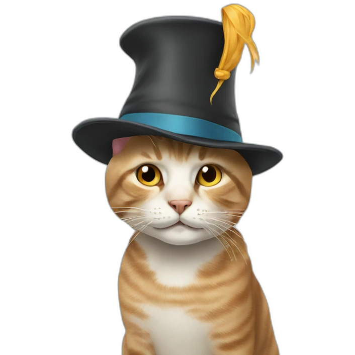 cat in a hat emoji