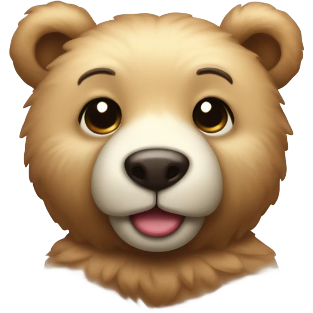 oso de peluche con un corazón en las manos emoji
