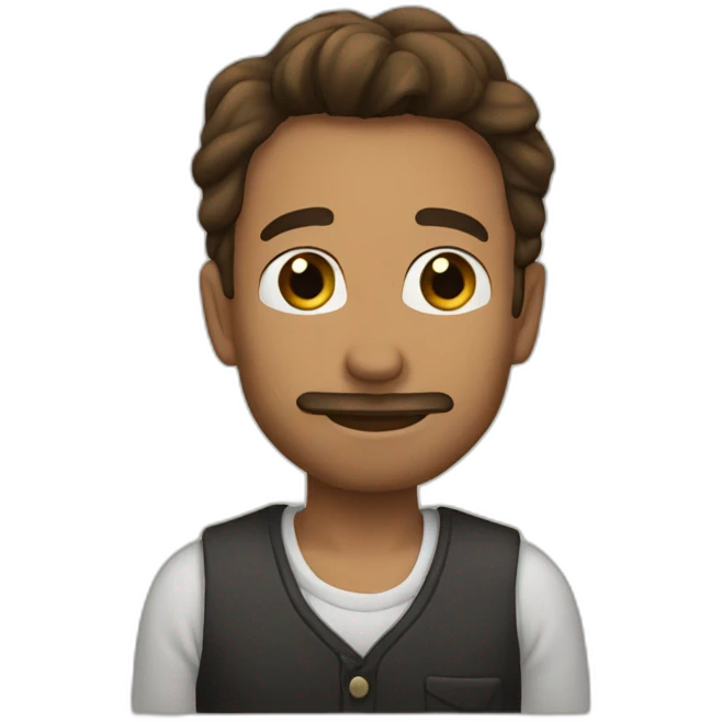 hombre amor  emoji
