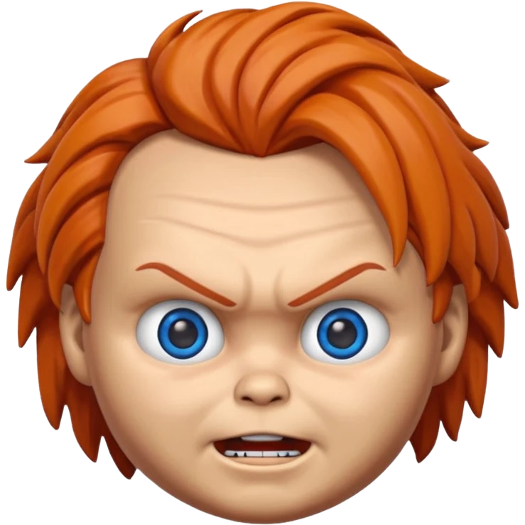 Un emojin de chuky emoji