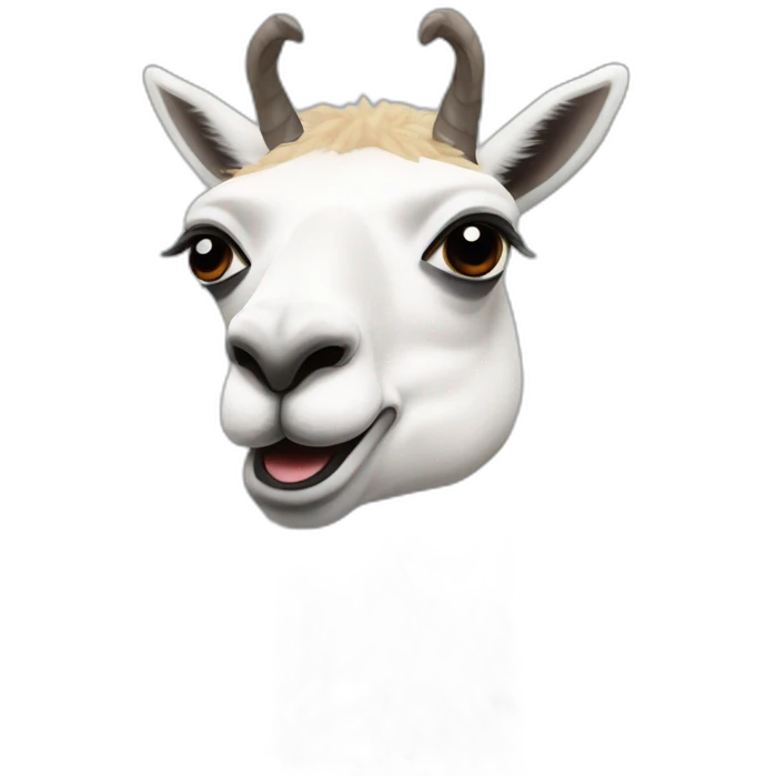 Lama faché emoji