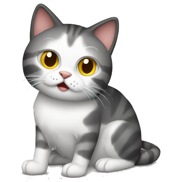 Sick cat emoji