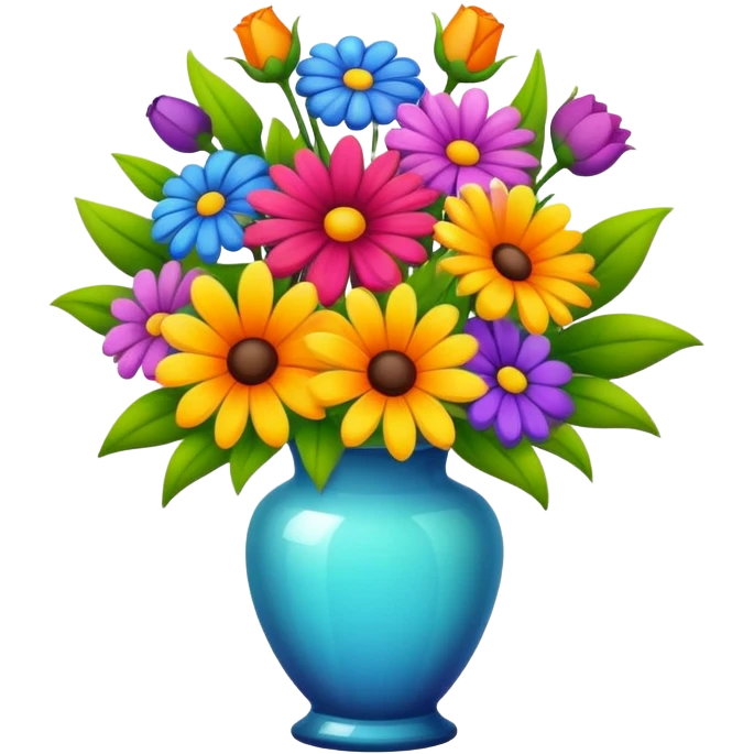 Miss you flowers emoji