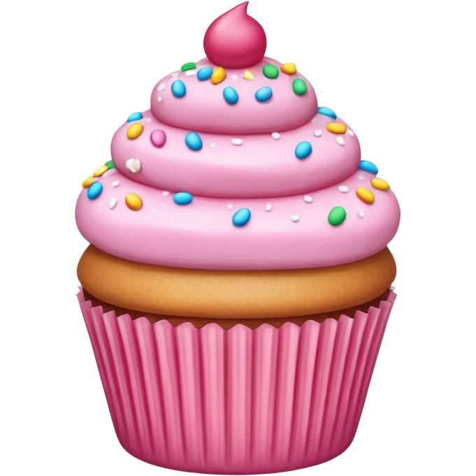 pink cupcake  emoji