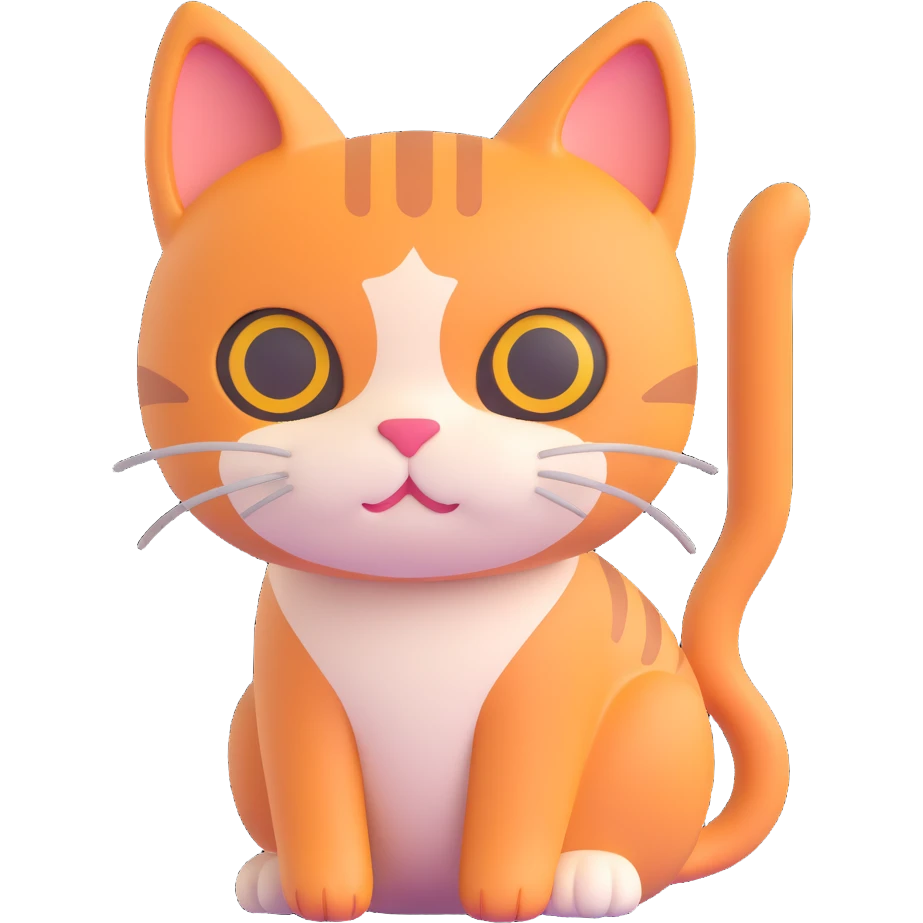 a cat emoji