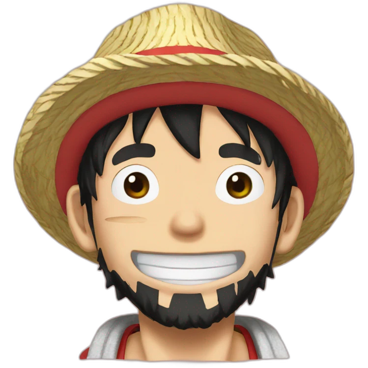 Luffy emoji