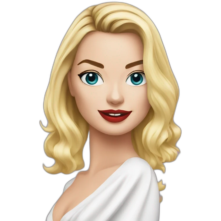 margot robbie emoji