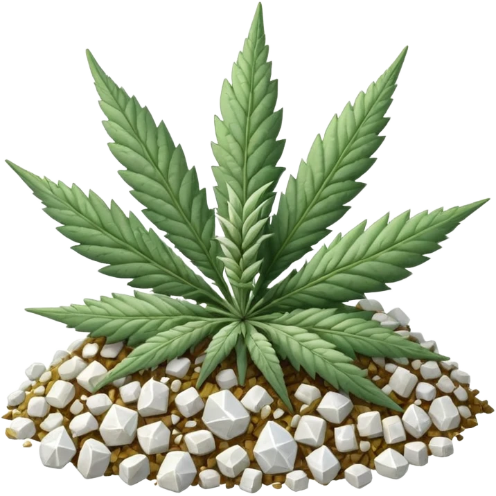 white color marijuana, no color emoji