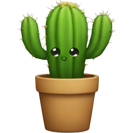 Cactus labbro emoji