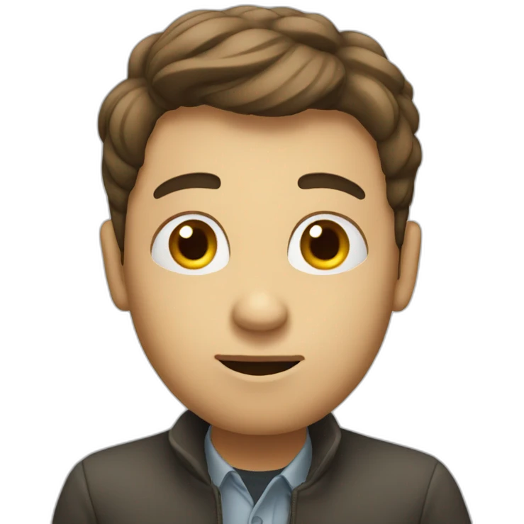 a thinking person emoji
