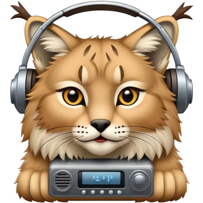Lynx listen radio emoji