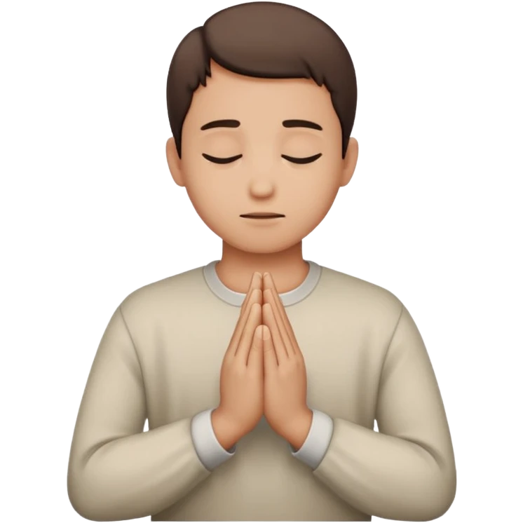 Prayer emoji