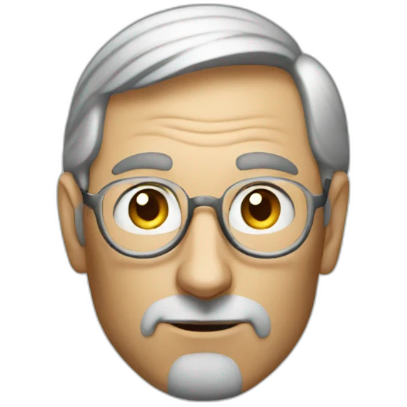 steve jobs thinking emoji