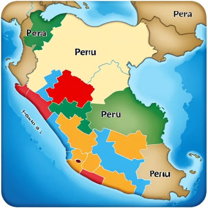 I want that you generate a correctly Peru map emoji