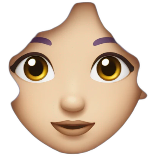 Cœur violet pastel emoji