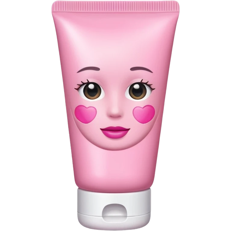 pink skincare tube emoji