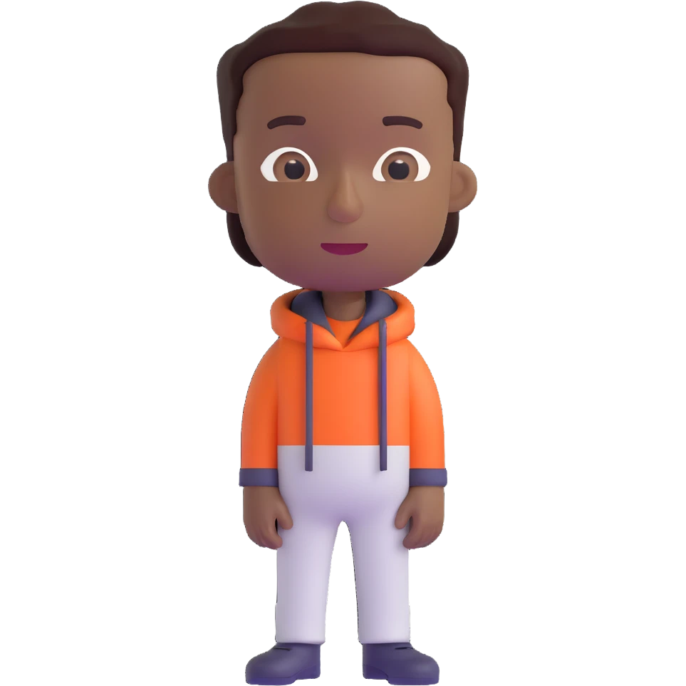 black man emoji