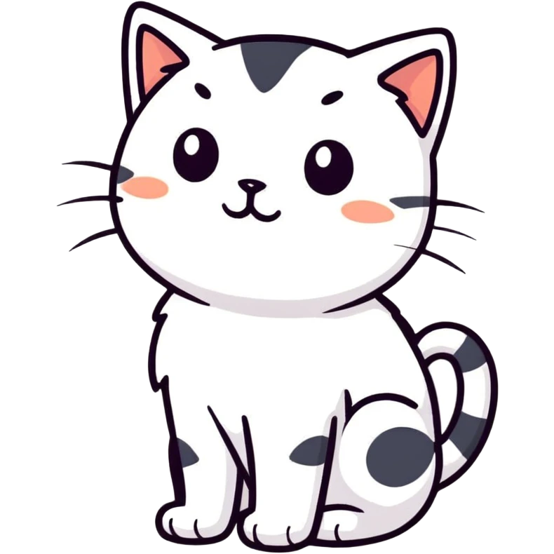 Cute cat  emoji