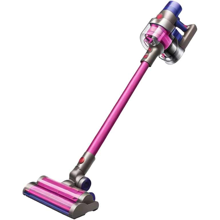 pink dyson cordless vacuum sleek emoji