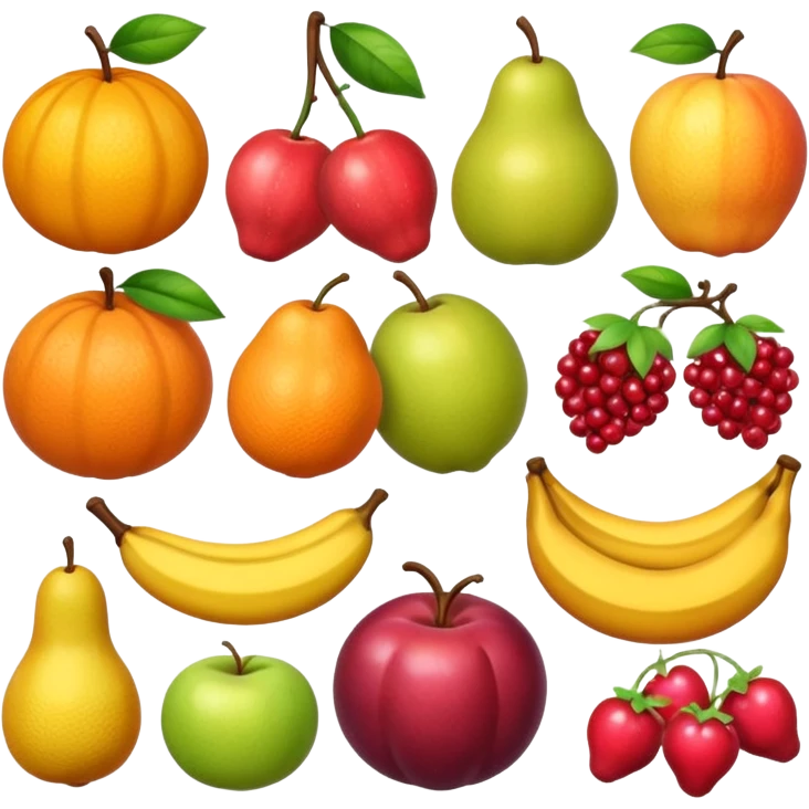 fruits emoji